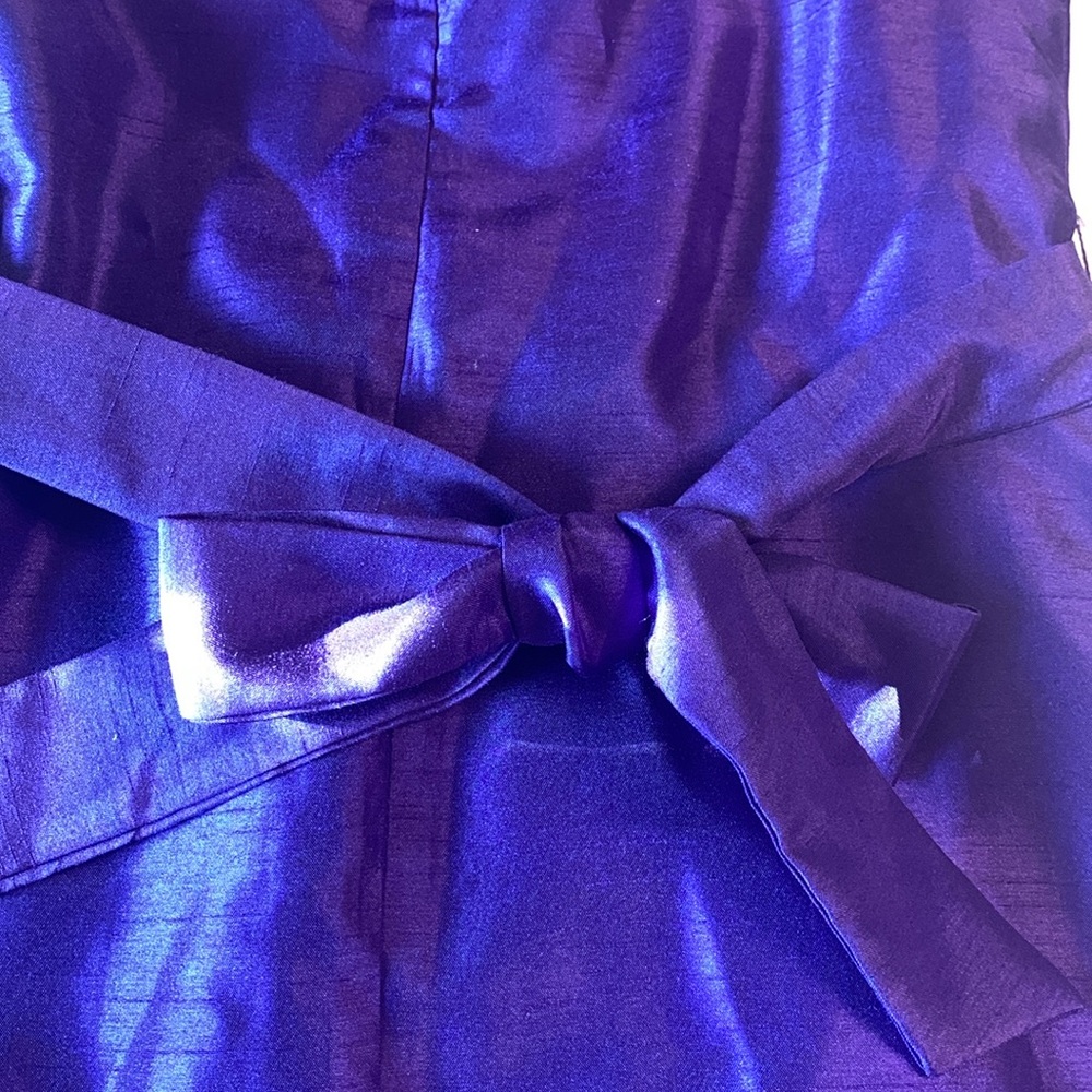 Girls party dress in vibrant purple - Picture 5 of 8